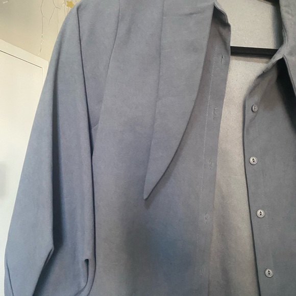 Handmade Custom Blue Jacket - Picture 2 of 3